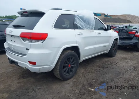 2015 Jeep Grand Cherokee Overland z USA, uszkodzony, nr VIN 1C4RJFCG7FC623364